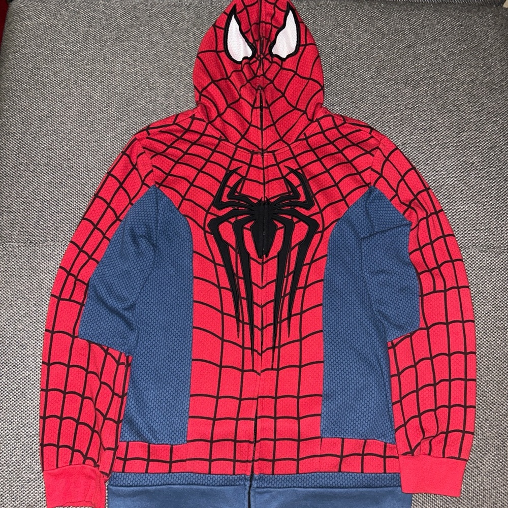 Rare The Amazing Spider-Man 2 Movie Promo Full Zip Hoodie - Picture 2 of 6